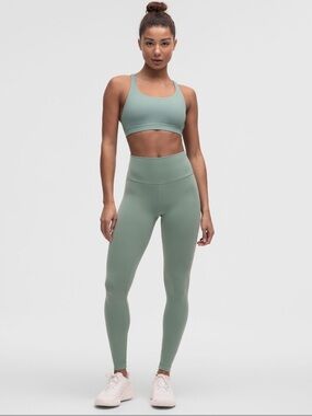 lululemon athletica Sage Green High-Rise Leggings